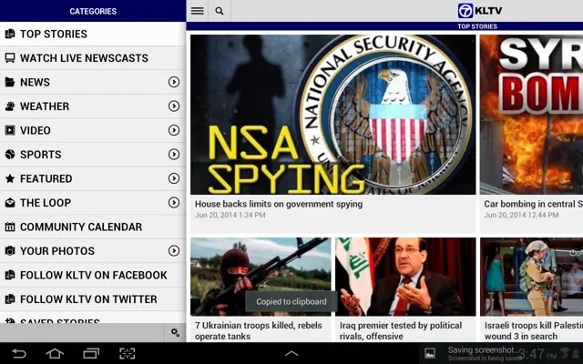 KLTV News android App screenshot 4